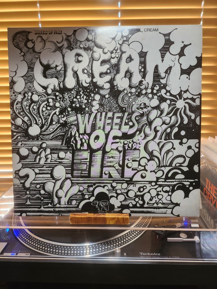 Cream, Wheels Of Fire, 1977 RSO Dbl. Lp.,RS-2-3802, VG+/VG+