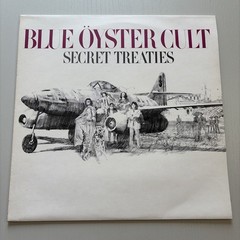Blue Öyster Cult ‎– Secret Treaties – First Press S80103 – Textured Jacket NM/EX