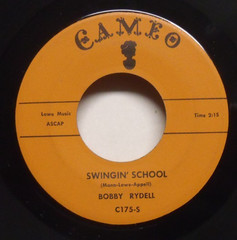 Bobby Rydell – Swingin’ School – 1960 Picture Sleeve & NM Teen 45 on Cameo