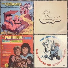 Vinyl LP COVERS ONLY Vintage Movie Classic Soundtrack Mixed Lot Of 10 VG Crafts