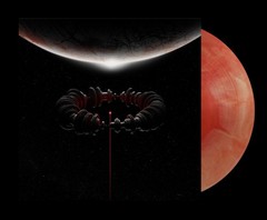 MUSE The Wow! Signal Translucent Red Grey Galaxy Vinyl + 12″x12″ Signed Art Card
