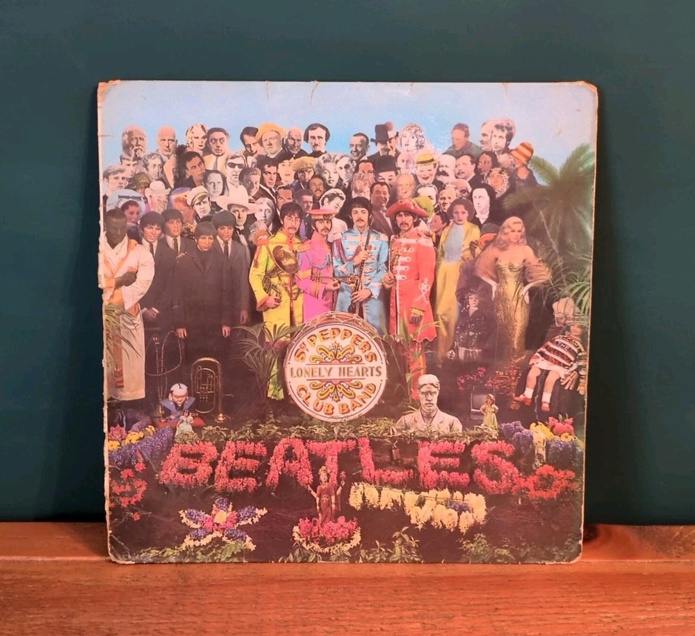 The Beatles Sgt Pepper’s Lonely Hearts Club Band LP 1st Press 1967 PMC 7027 Mono
