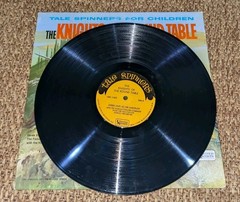 Vintage 1960s The Knights Of The Round Table Tale Spinners Vinyl LP Record Story