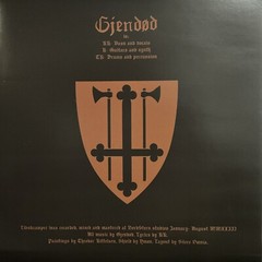 Gjendod – Livskramper LP 2024 Osmose Productions – OPLP531 [New] [France]