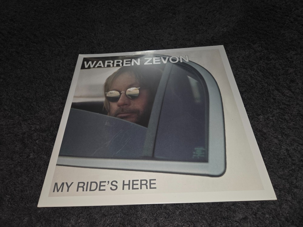 Warren Zevon My Ride’s Here LP New Vinyl LP Clear Vinyl Red Sealed NEW