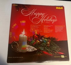 Vintage RCA Victor Happy Holidays Volume IV Stereo 12″ Vinyl LP 1968 PRS-267