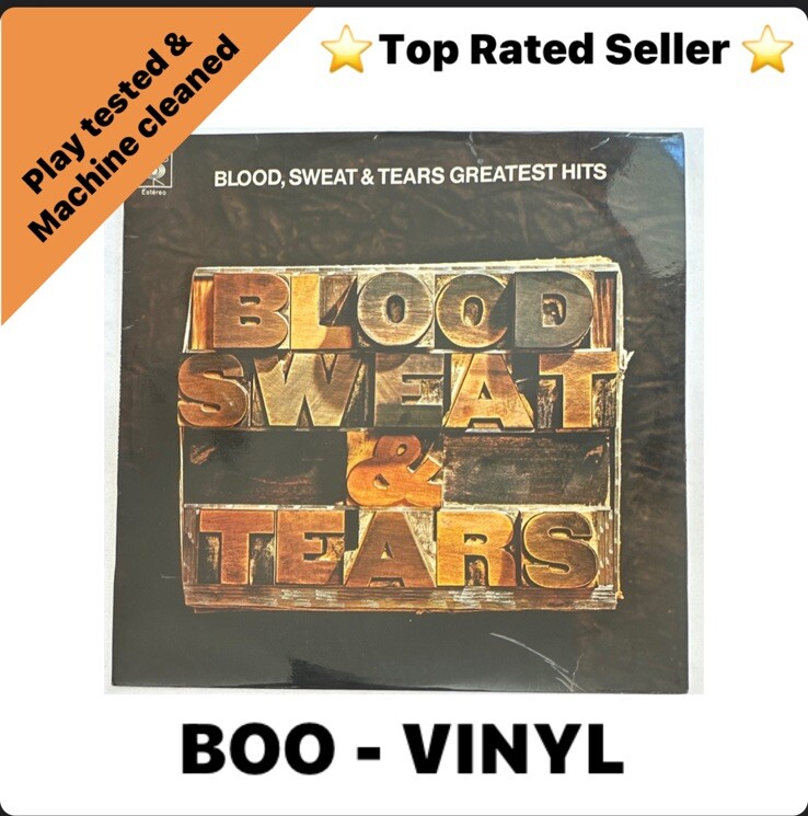 Blood, Sweat & Tears – Blood, Sweat & Tears Greatest Hits – Lp Record VG+ / VG+
