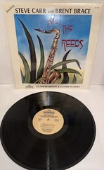 STEVE CARR & BRENT BRACE into the reeds JAZZWORKS 12″ LP Record 1981 JW 9802