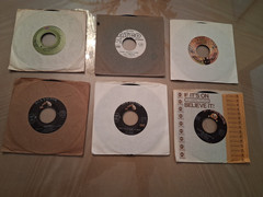 164 Original 45 RPM Early Rock ‘N’ Roll, R&B, Doowop 1950’s 1960’s Records
