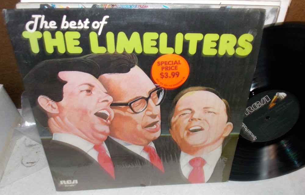 1980 BEST OF THE LIMELIGHTERS RCA SPECIAL PURPOSE TEEVEE RECORDS LP NM IN SHRINK