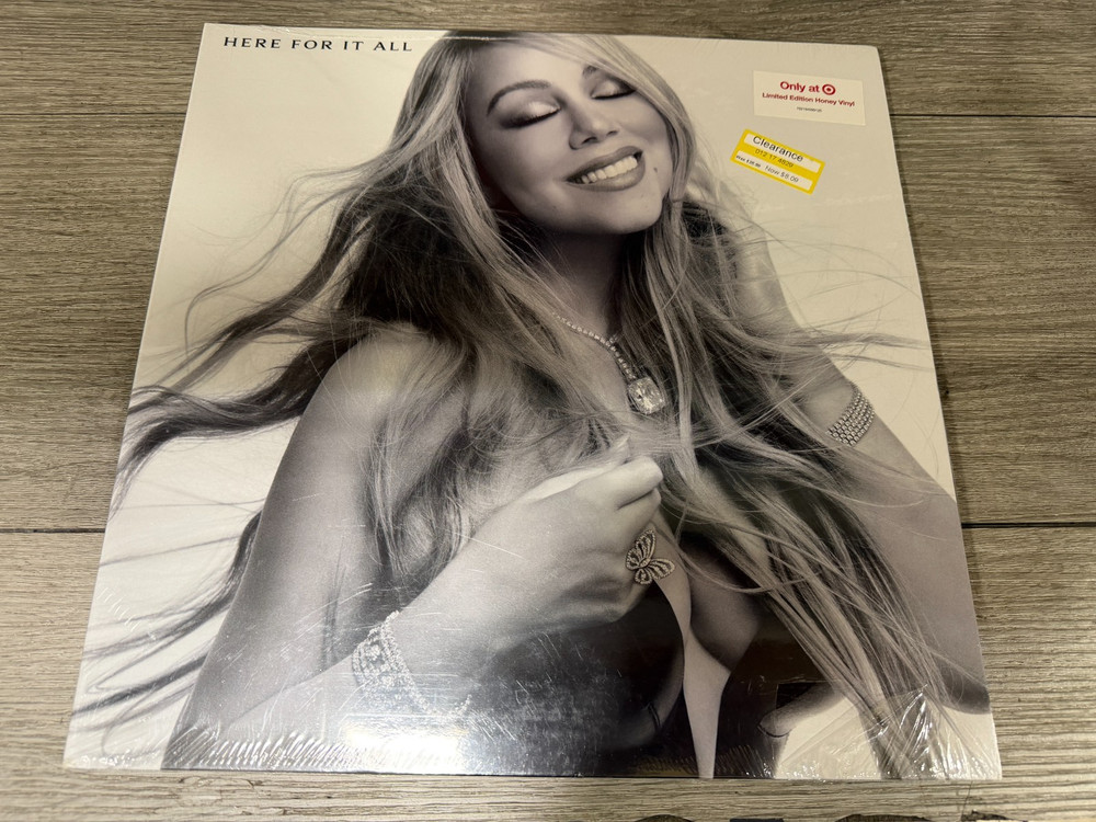 Mariah Carey – Here For It All – Exclusive Honey Vinyl LP – See desc.