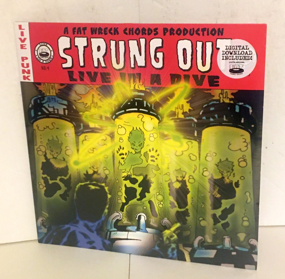 STRUNG OUT live in a dive 2Lp Vinyl DOUBLE Record , SEALED / NEW