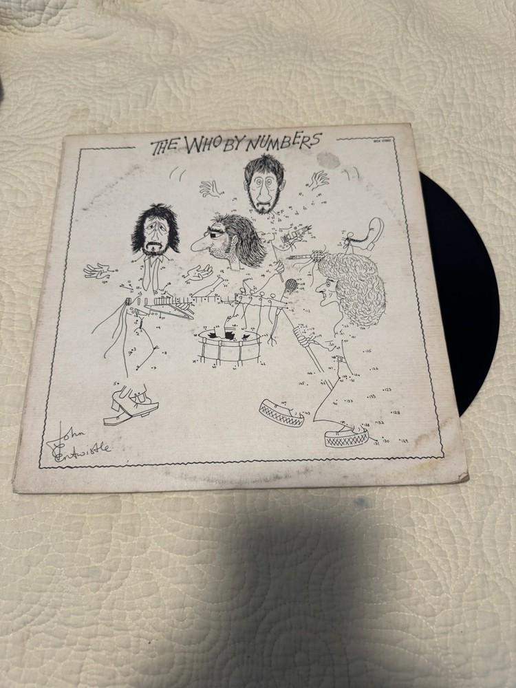 The Who ‎’ The Who By Numbers ‘ Vinyl LP Album US 1980 ROCK MCA 37002