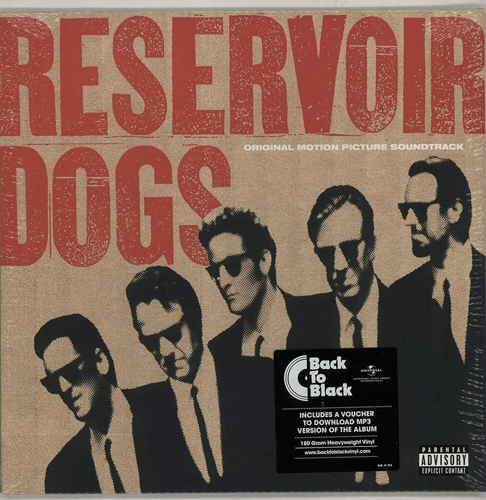 Reservoir Dogs ORIGINAL MOVIE SOUNDTRACK 180g New Sealed Black Vinyl Record LP