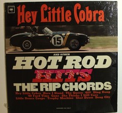 THE RIP CHORDS Hey Little Cobra And Other Hot Rod Hits Vintage 1960s Surf Vinyl