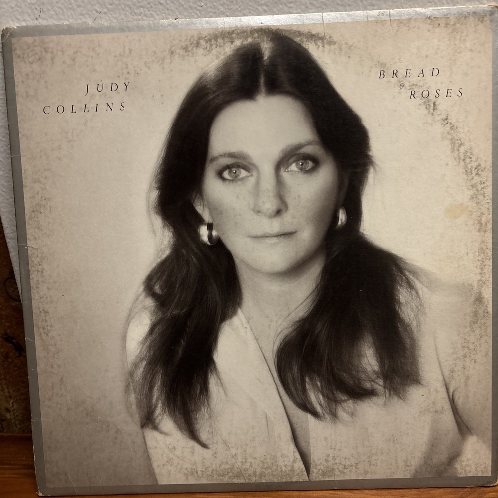 JUDY COLLINS-BREAD & ROSES-ORIGINAL 1976 ELEKTRA RECORDS VINYL-USED-VINTAGE