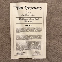 THE BEATLES – THE COLLECTION – MFSL 14LP BOX + GOODIES – ULTRASONICALLY CLEANED!