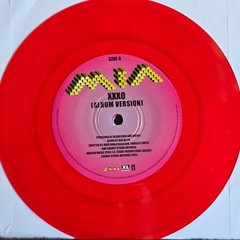 M.I.A. ~ XXXO ~ 7″ TRANSLUSCENT RED 2010 ~ EX/VG+ ~ BLAQSTARR