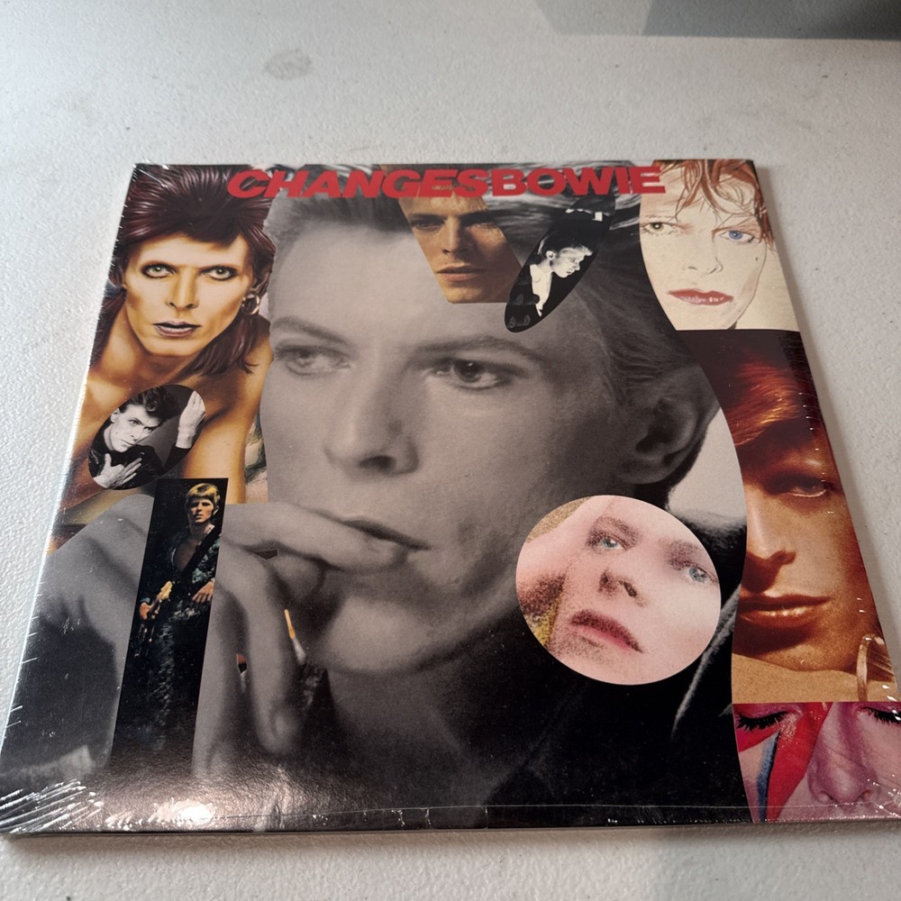 Changes Bowie Clear Vinyl RYCO Ralp 0171-2 New Sealed Original LP 1990 Rare