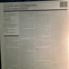 Lot Of 4 LPs Lagoya, Rampal, Bolling Presti Guitar Piano Jazz Classical Vinyl