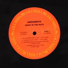 Aerosmith–Night In The Ruts-2014 Columbia RSD Numbered 180g Remaster Vinyl LP
