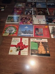 Lot Of 52 Vintage Christmas Vinyl LP Record Lot Holiday Mixed Artists 1960s-80s