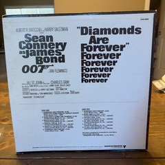 John Barry Shirley Bassey Diamonds Are Forever Soundtrack LP 33 RPM United Arti…
