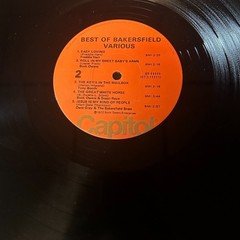 Best Of Bakersfield Vinyl, LP Compilation 1972 Capitol Records ‎– ST-11111