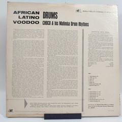 African Latino Voodoo Drums Choco & His Malimba Drum Rhythms LP Vinyl AFSD 6102