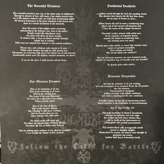 Darkened Nocturn Slaughtercult – Follow the Calls for Battle LP 2025 Osmose NEW