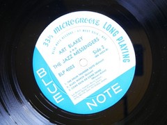 ART BLAKEY Moanin’ LP BLUE NOTE BLP 4003 US ’59 EAR DG MONO 47 W.63rd Lee Morgan