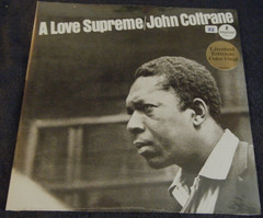 JOHN COLTRANE RECORD “A LOVE SUPREME” IMPULSE SEALED 2021 ORANGE WAX! STEREO A77