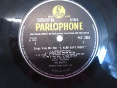 The Beatles – A Hard Day’s Night – Vinyl LP – 1964 – Parlophone – PCS 3058