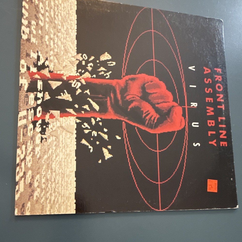 Front Line Assembly Virus (Remix) 12″ Vinyl Record Electronic Industrial Black