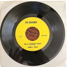 The Bossmen ON A THURSDAY NIGHT/NASHVILLE BOOGIE 45rpm