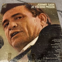 JOHNNY CASH~9 Albums Lp’s~LIVE AT SAN QUENTIN~THE SUN YEARS
