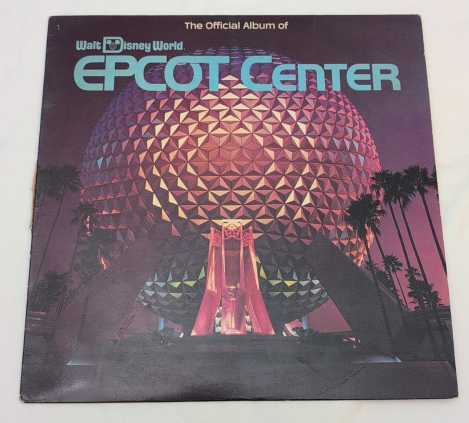 Vintage 1983 Disney EPCOT Center Official Album Vinyl LP 2519