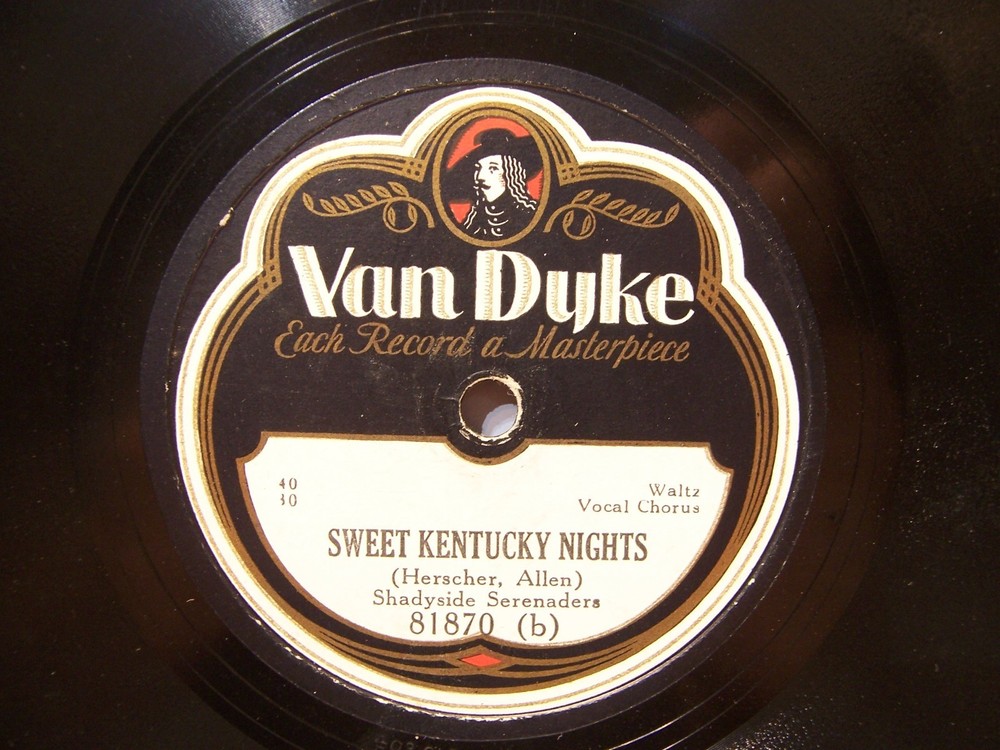 78rpm SAVOY DANCE ORCH. When It’s Springtime In The Rockies 1920’s Van Dyke E+