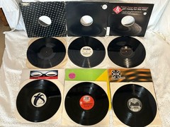 Lot of 6 Techno Trance House Remix 12″ 1990’s-2000’s vinyl records G+ to VG+