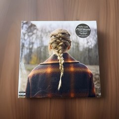 Taylor Swift Evermore Translucent Emerald Green Vinyl 2LP Made in Canada NM