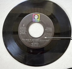JIM CROCE Lot of 5 7” 45RPM Records Leroy Brown, Operator, Time In Bottle