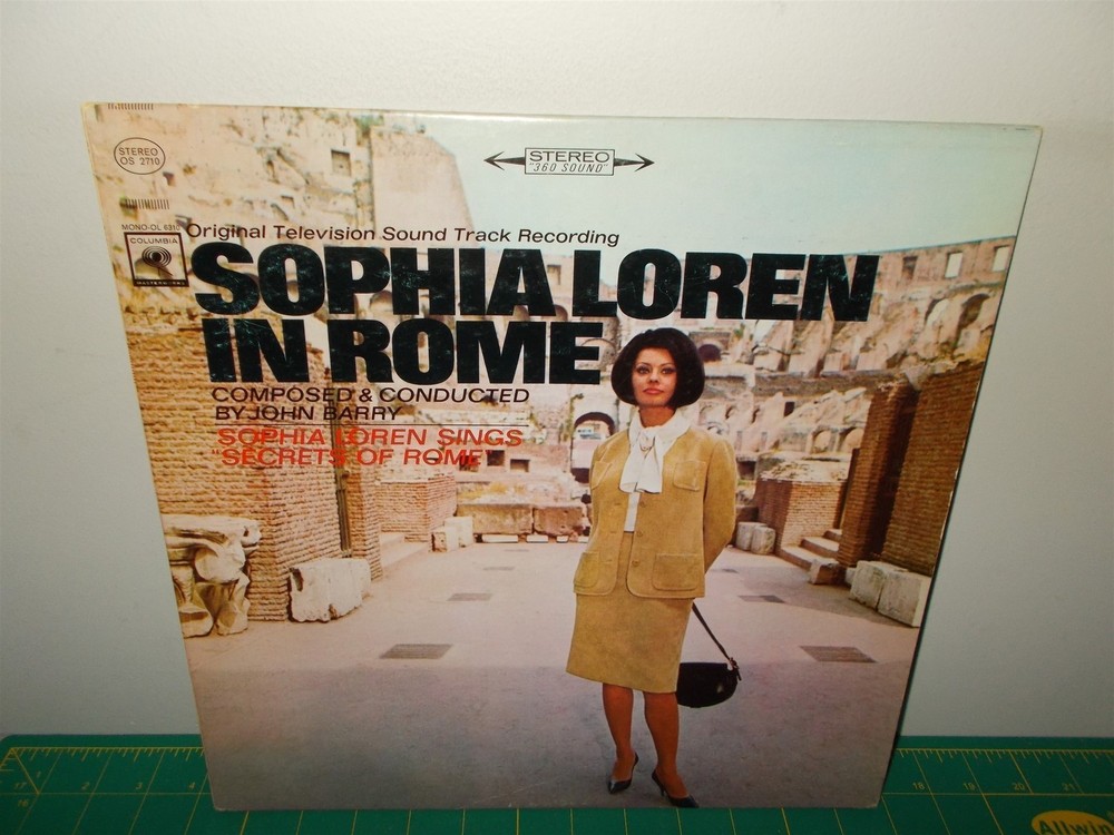 John Barry Sophia Loren In Rome Columbia Record LP