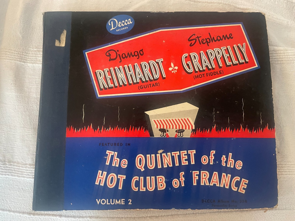 Reinhardt & Grappelly – The Quintet of the Hot Club of France Vol. 2 – 3, 78s