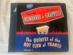 Reinhardt & Grappelly – The Quintet of the Hot Club of France Vol. 2 – 3, 78s