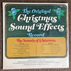 The Sounds Of Christmas Original Disneyland Holiday Record LP w/Insert 1973 VG++