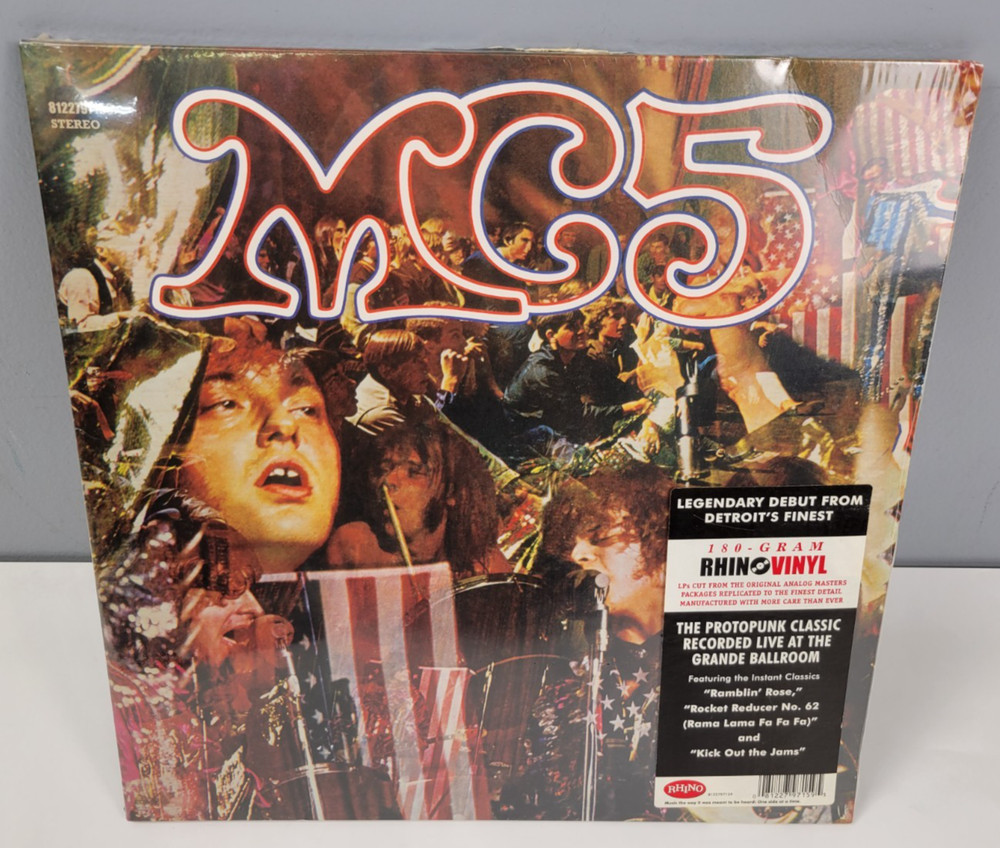 MC5 – Kick Out The Jams LP Colored Vinyl Album – Uncensored – SEALED NEW RECORD