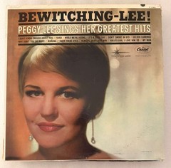 PEGGY LEE – BEWITCHING LEE! – MONOPHONIC VINYL LP T1743 CAPITOL – VG+ – A23