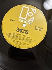 MC5 – Kick Out The Jams, 2012 Electra EU Press, 180g Vinyl, NM Gatefold