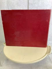 VINTAGE 1950’S RED 78 RECORD ALBUM BOOK WITH 9 SHELLAC RECORDS Decca, Capital