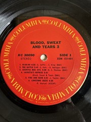 Blood, Sweat & Tears 3 by the band Blood, Sweat & Tears Vinyl